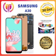 Samsung A30 Lcd Replacement Screen Genuine  A305 6.4 In with Frame Free Screen Protector 30 Days Warranty
