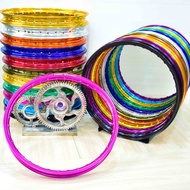 วงล้ออลูมิเนียม T6 ยกขอบ ขนาด 1.20 x 17 ยี่ห้อ maxnum สีชมพู (แถมฟรียางใน 2 เส้นขนาด2.25กับ2.50) )