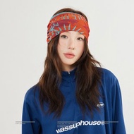 戶外運動騎行防曬面罩速乾百變魔術頭巾女防塵防風沙圍脖髮帶脖套