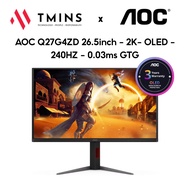 AOC Q27G4ZD 26.5inch OLED Monitor - 240HZ - 0.03ms GTG - Genuine product