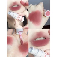 Into you Air Thin Puree Heroine Lip Puree 08 Lip Glaze w2 Soft Mist Plain Face Matte Lipstick Bean P