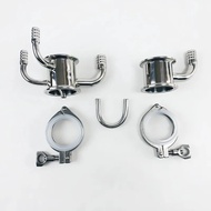 2" (51mm)OD64 Sanitary Soxhlet Extractor Kit With Hose Connector For Distillation, Stainless Steel 3