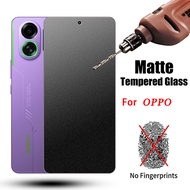 Matte Tempered Glass Screen Protector For OPPO K13 Turbo K13x K12 Plus K12x K11 K11x A5 A5x A3 A3x A