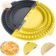 3-in-1 Tortilla Sealer, Tacos Tortilla Crimper Maker, Adjustable Size, For 15cm-30cm Crust, Make Sea
