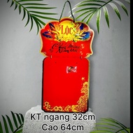 Hanging cover used to mount calendar blocks, size 32x64cm, 4mm thick, used to mount blocks 20x30cm a