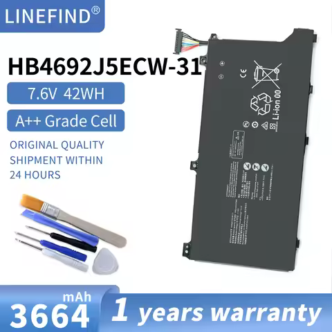 HB4692J5ECW-31 Laptop Battery For Huawei MateBook D 15-53010TUY BOH-WAQ9R WAH9P WAE9P VLT-W50 HNL-WF