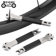 MUQZI Triple Bicycle Spoke Wrench For 3.3 3.4 3.5mm Spoke Nipples Bicycle Wheels Spokes Tension Adju