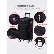 S-T💝Swiss Army Knife Business Trolley Case Oxford Cloth Suitcase Male Student Luggage Female Korean Style Boarding Case