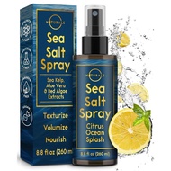 O Naturals Men's Sea Salt Spray-8oz, Ocean Citrus Fragrance-Suitable for Wave Hair Styling Products