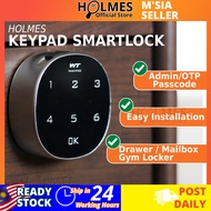 Holmes Digital Mailbox Lock for Airbnb Condo Keypad Smart Locker Drawer Gym Touch Screen Pin