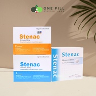 Stenac Granules/ Effervescent Tablets Acetylcysteine (100mg/ 200mg/ 600mg) | Exp: 01/2025