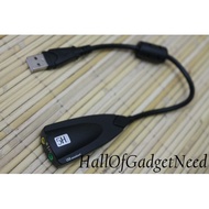 USB to Virtual 7.1 Channel Audio Sound Card Soundcard 5HV2