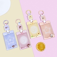 Back To School Clear Card Holder with Retractable Lanyard Waterproof EZ-Link/Work Pass/Student ID