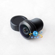 Ultra Wide Angle Fisheye Surveillance Lens 1.44mm Short Focus Length 3 million Pixels Multi-Layer Co