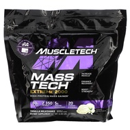 Muscletech High-Protein Mass Gainer (Vanilla Milkshake, 6LB) - Mass Tech Extreme 2000 Mass Gainer Pr
