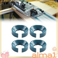 ALMA 4pcs Set Circular Saw Holder, Replacement Durable Plunge Saw Holder, Woodworking Tools Plastic 
