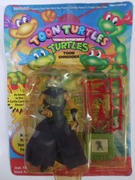 懷舊玩具 忍者龜 playmates 1992年玩具 toon turtles toon shredder ,請留意內文