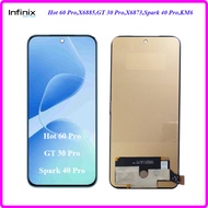 อะไหล่มือถือ infinix Hot 60 Pro 4GX6885GT 30 Pro 5GX6873Spark 40 ProKM6/หน้าจอ LCD