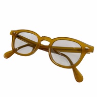 狀況極佳 ▼ JULIUS TART OPTICAL PL-102 AR 惠靈頓顏色眼鏡，彩色鏡片，復古黃色，可搭配近視鏡鏡片。