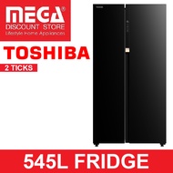 TOSHIBA GR-RS780WE-PGX 545L SIDE-BY-SIDE FRIDGE (2 TICKS)