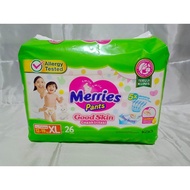 Pampers Merries Pants size XL Contents 26pcs