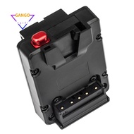 V Mount V-Lock Battery to NP-F F550 F570 F750 F970 Dummy Battery Converter Black Battery Adapter Pla