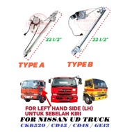 NISSAN UD TRUCK CKB520 CD45 CD48 GE13 POWER WINDOW GEAR 24V MOTOR/DOOR REGULATOR AUTO/DOOR GEAR/BRAC