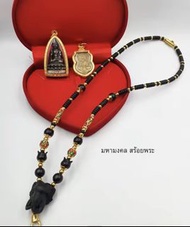 ✈️✈️✈️✈️泰國直送✈️✈️✈️✈️  象頭椰殼前後扣佛牌鏈  長度: 55/60/65/70cm