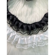 White Ruffles Lace 4 Cm/10 Yards