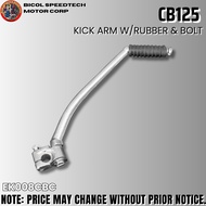 CB 125 KICK ARM WITH RUBBER & BOLT (EK008CBC)