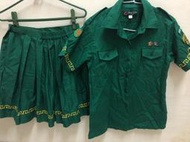女童軍制服套裝組 童軍制服套裝組 表演服道具服戲服蒐藏用紀念衣公司制服角色扮演