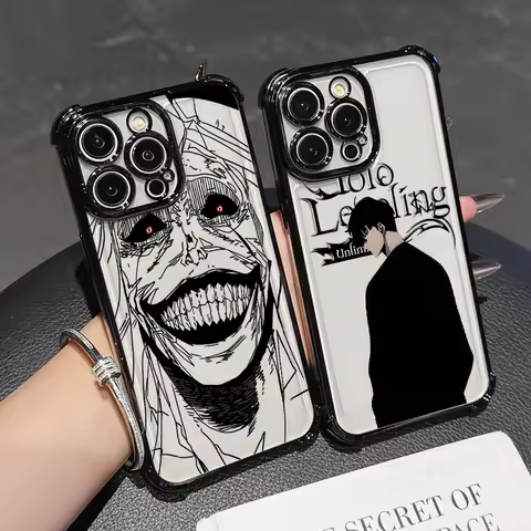 Solos L-Leveling Phone Case for OPPO A78 A74 A60 A38 Reno 13 12 11 10 8 7 6 Pro Realme C75 C55 C53 A