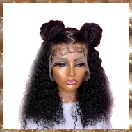 (TIPM) Wig Short Curly Wig Curly Lace Front Wig Women Pre-Pulled Brazilian Curls Lace Front Wig