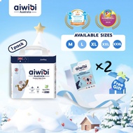 (FREE GIFT) Aiwibi Natural Premium Big Pack Diaper M/L/XL/XXL/XXXL