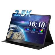16 Inch 2.5K 144Hz Gaming Portable Monitor Touch LCD USB C HDMI Gamer Secondary Screen Swtich PS5 Smartphone Game PC Computer
