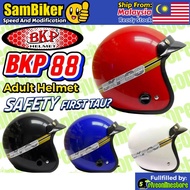 BKP88 Helmet Motorcycle SIRIM Certified Safety Helmet BKP 88 Topi Keledar Motor Murah Ready Stock De