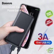 Baseus Mini Q PD 20000mAh Powerbank Dual USB Fast Charging For Universal