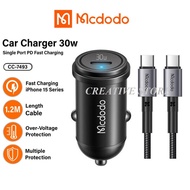 MCDODO CC-7493 PD 30W Type C Fast Charging Car Charger