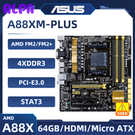 [RLPA] Socket FM2/FM2+ Motherboard ASUS A88XM-PLUS Motherboard AMD A88X DDR3 64GB PCI-E 3.0 SATA III