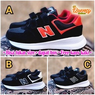 HITAM PUTIH Children's Black Shoes/Black And White Shoes/Girls Black Shoes/Boys Black Shoes/Elementa