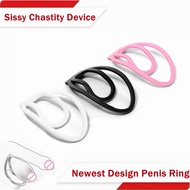 ❤secrecy❤Sex Toys Resin Penis Ring Chastity Device For Sissy Penis Training Light Cock Clip Permanent BDSM Bondage Lock 