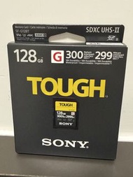 Sony SF-G128T Tough 記憶卡 128GB R:300 W:299