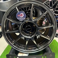 {2PCS} NEW SPORTRIM WEDSSPORT 15” TC105N HYPER BLACK 15x7JJ 4H100 ET35