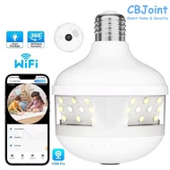 V380 Pro CCTV Wireless CCTV Bulb CCTV WIFI CCTV 4G CCTV Fisheye Camera Bulb Camera Lampu CCTV 360 Ca
