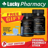 NutriGO Omega 3 Fish Oil 1200mg 60s/120s FOC 1 BOX MEDIPRO