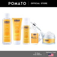 Aiken Vitamin C Skincare Series All Skin Face Wash Micellar Water Toner Moisturizer