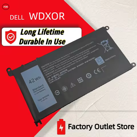 Wholesale And Retail❗❗❗ WDXOR Battery For DELL Inspiron 14 5368 5567 7560 5767 7472 7460-d1525s 7368