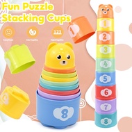 Educational Kids Toys for Kids, Baby Stacking Cups, 0-3 Years Old, Toys