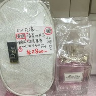 Dior 迪奧 花漾淡香水 100ml+化妝包 母親節送禮可免費包裝喔！（缺貨）