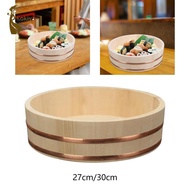 [kokiya] Wooden Sushi Rice Bowl Cooling Bowl for Cooking Restaurant Bibimbap Food